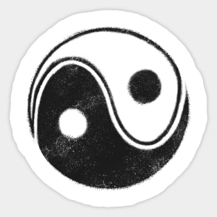 Yinyang Zen Harmony Meditation Spiritual Sticker